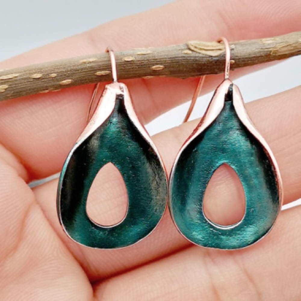 💚Vintage Pear earrings💚